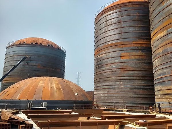 鄂托克前焦粉钢板仓